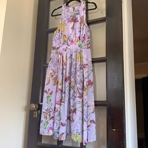 Anthropologie Hermia midi dress ~ size 10P